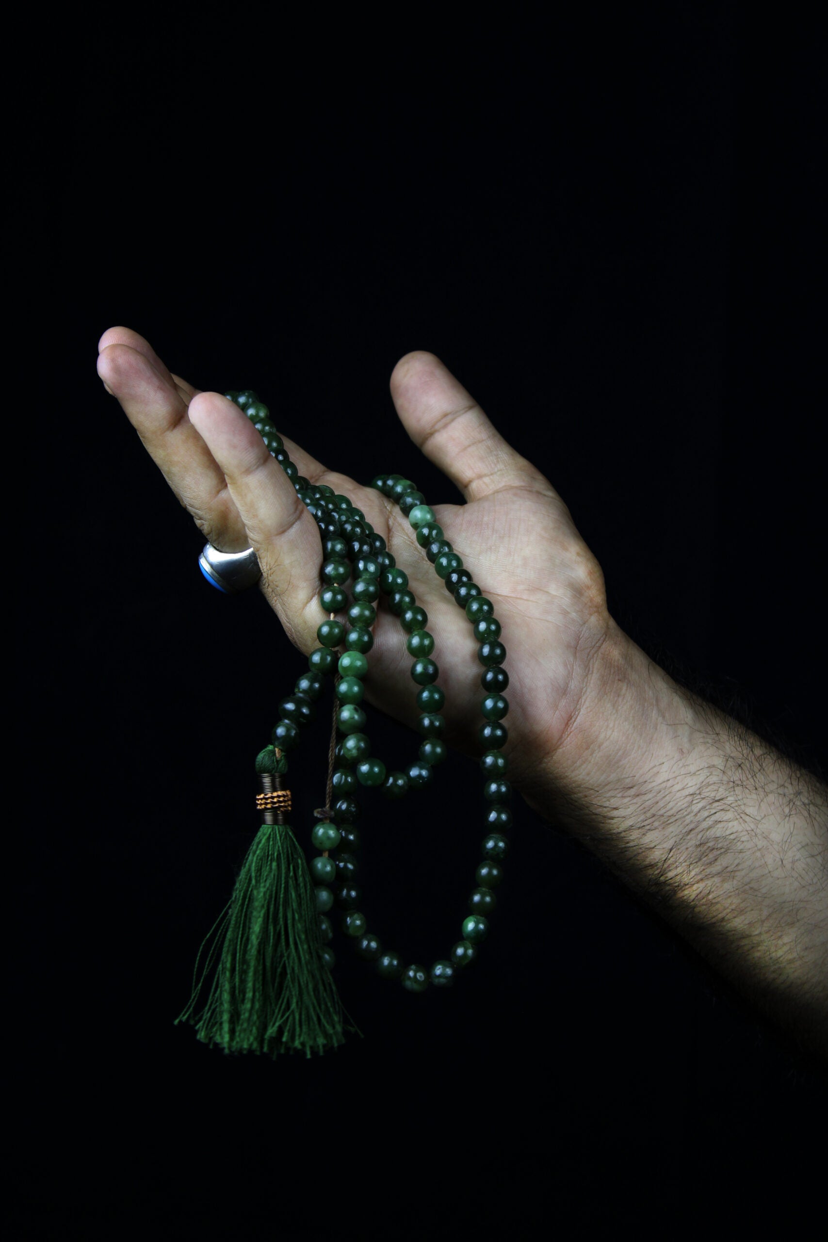 Tasbi Nephrite Beads