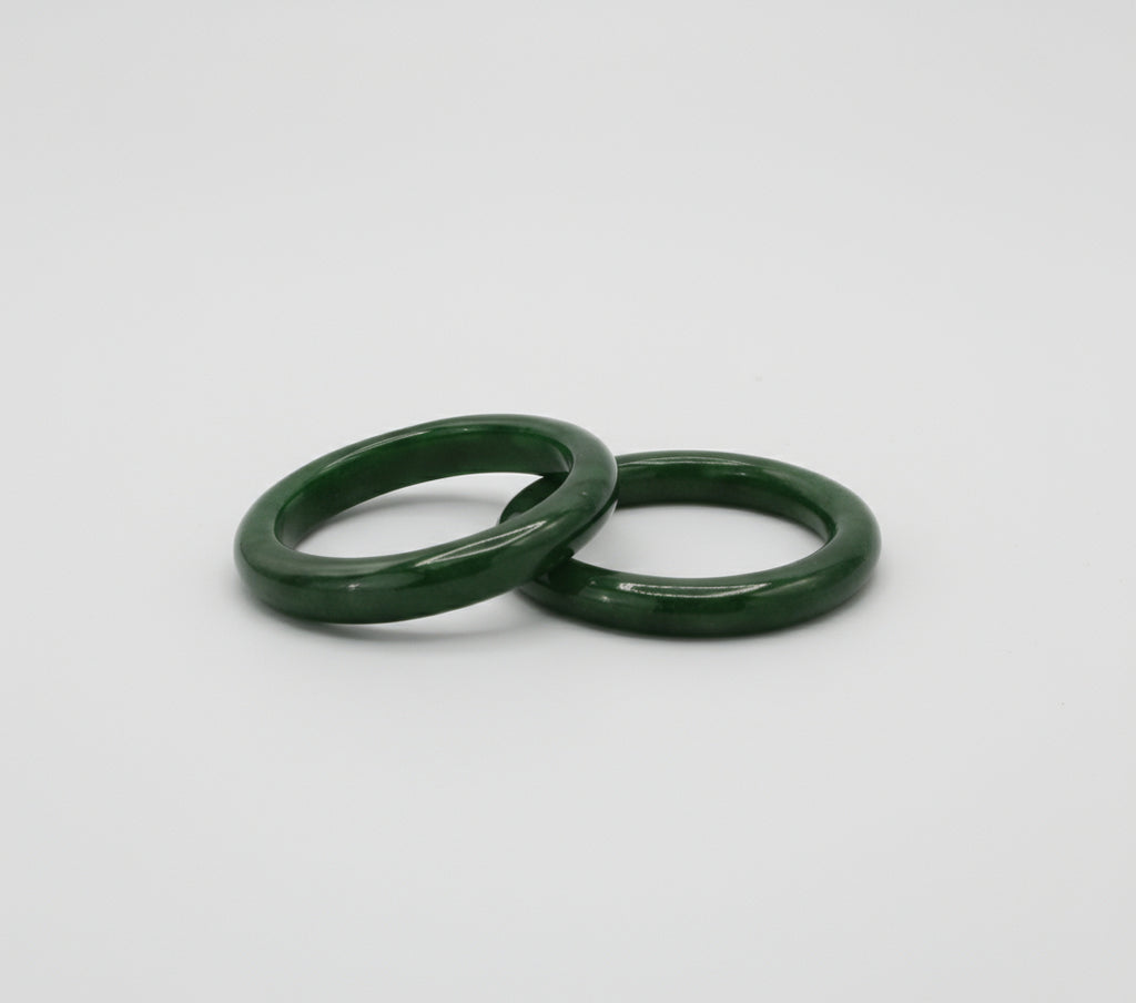 Nephrite Polished Bangle 7