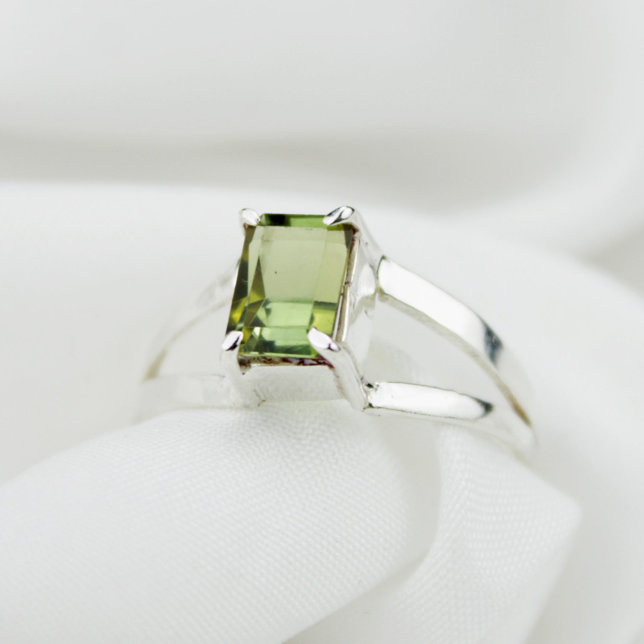 Natural Afghanistan Tourmaline Ring – Handmade 925 Sterling Silver – Authentic Gemstone Jewelry