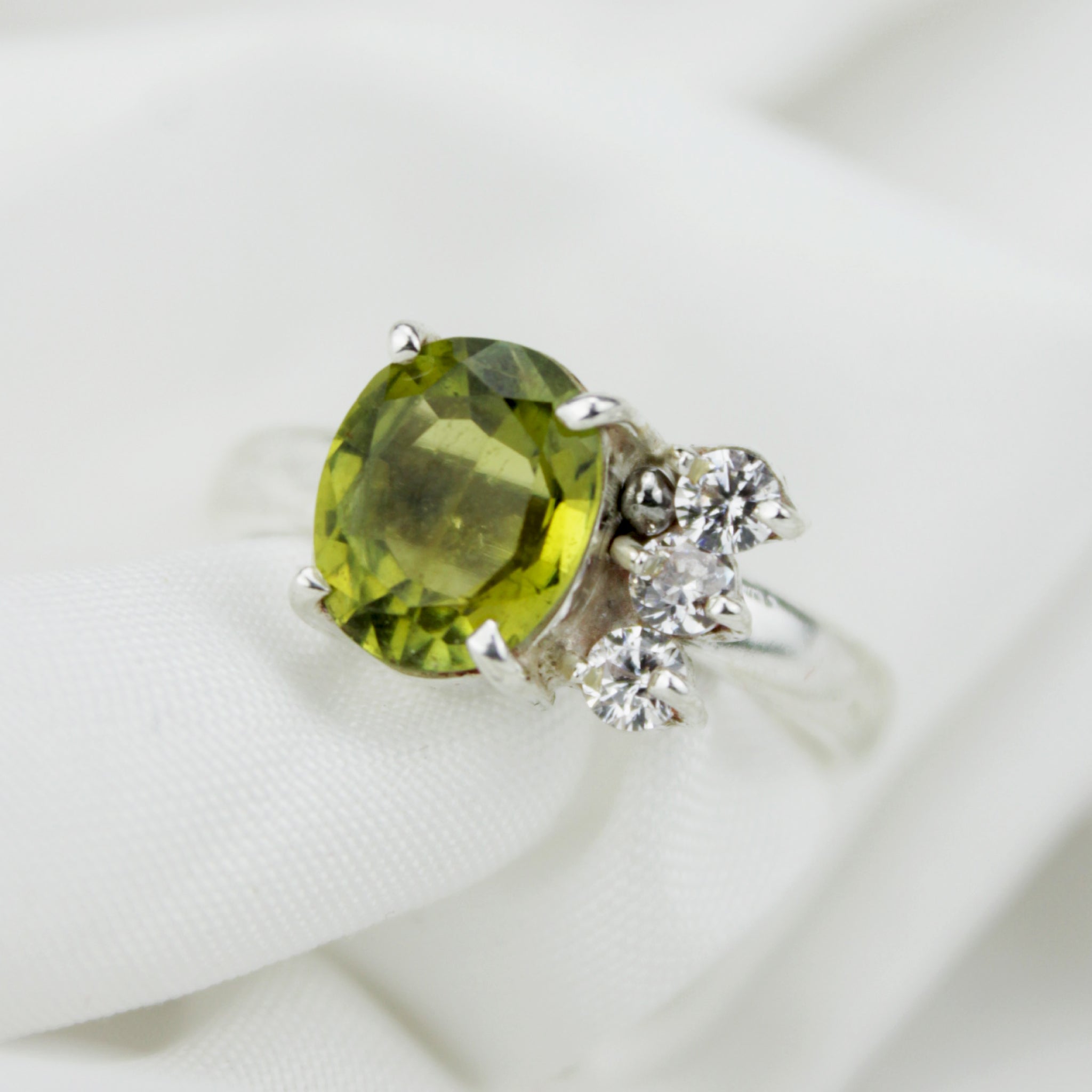 Natural Afghan Tourmaline Ring – Handmade 925 Sterling Silver – Luxury Gemstone Jewelry