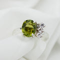 Natural Afghan Tourmaline Ring – Handmade 925 Sterling Silver – Luxury Gemstone Jewelry