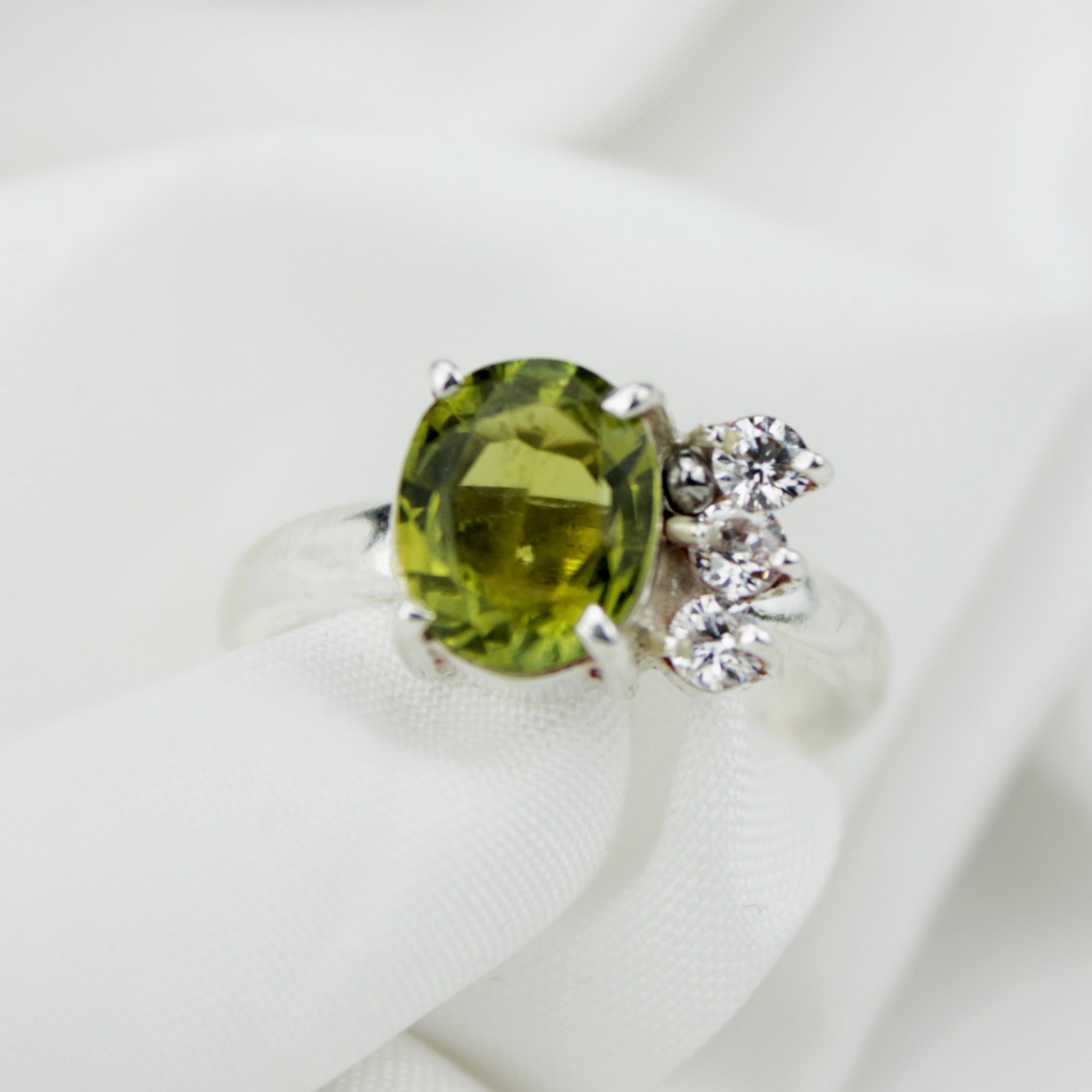 Natural Afghan Tourmaline Ring – Handmade 925 Sterling Silver – Luxury Gemstone Jewelry