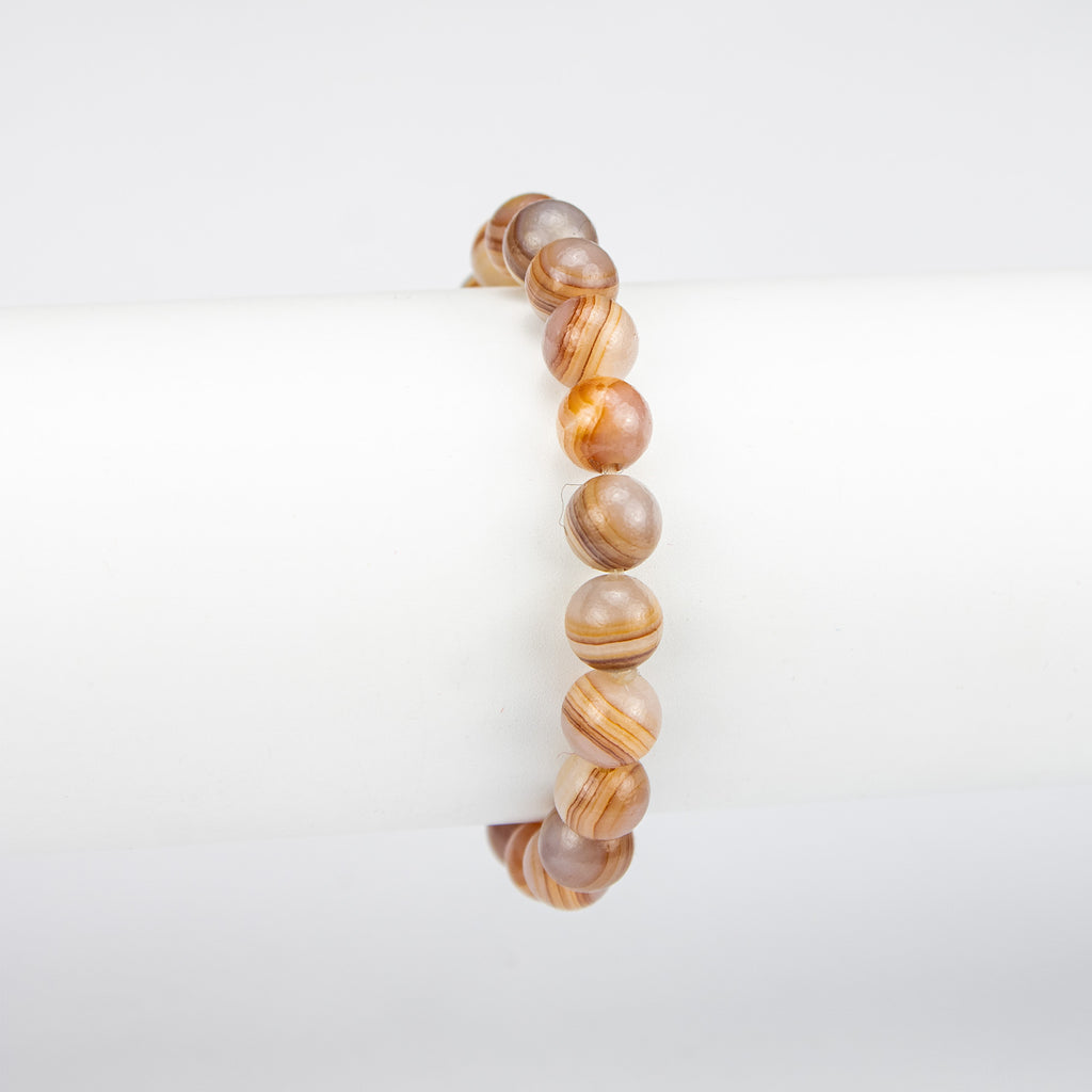 Natural Banded Onyx Bracelet – Handmade Afghan Gemstone Jewelry | Redo Gems