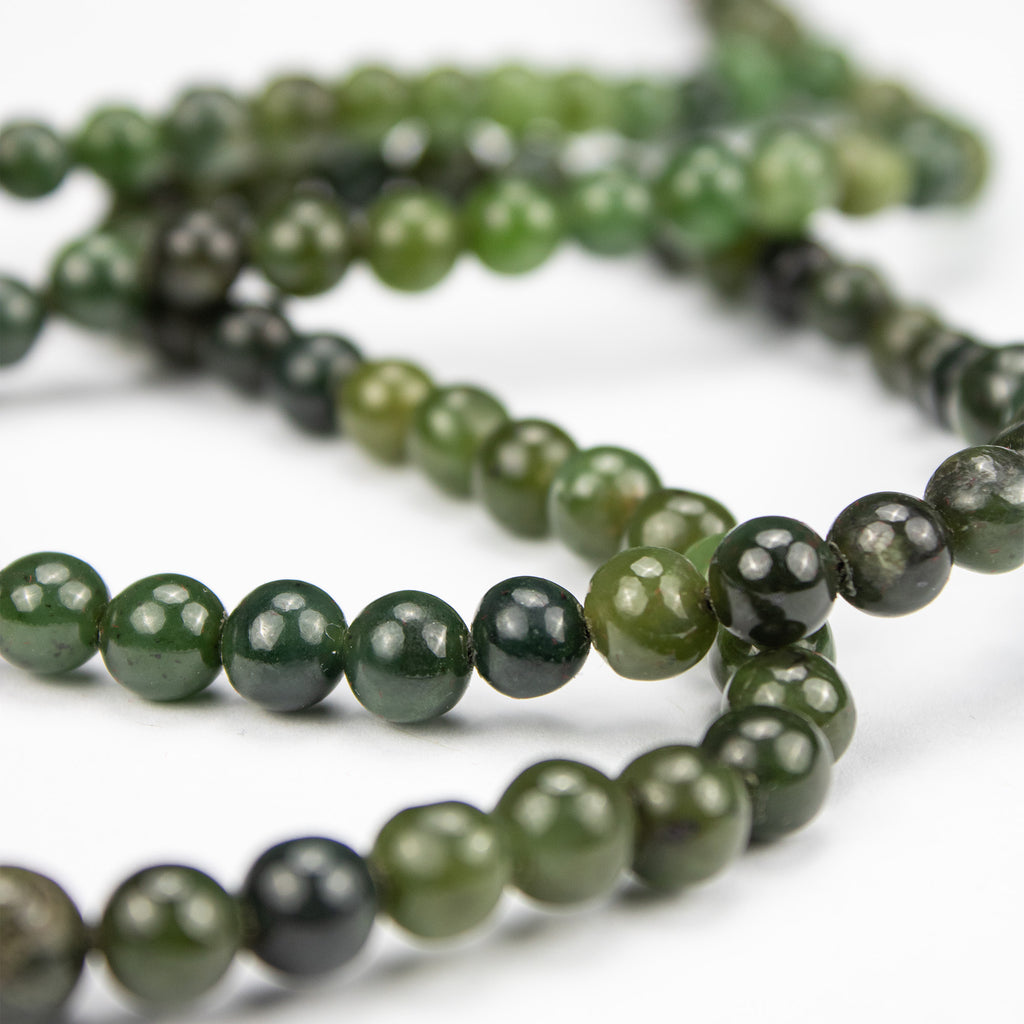 Premium Afghan Nephrite Jade Tasbih 100 Beads – Natural Green Gemstone Prayer Beads Handmade Misbaha